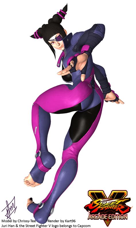 Street Fighter V - Juri Han Render by kart96 on DeviantArt