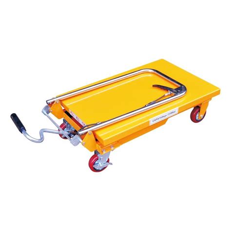 Manual Scissor Mobile Lift Table Wholesale Supplier | Staxx