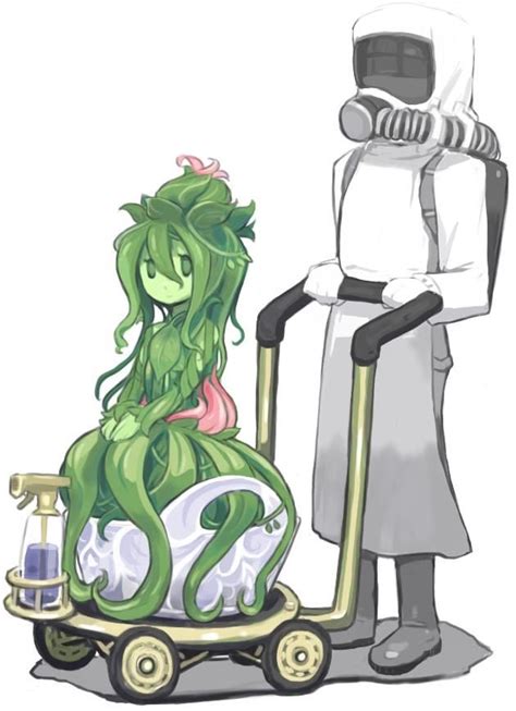 Hazardous plant material | Monster Girls | Anime monsters, Monster art, Monster girl