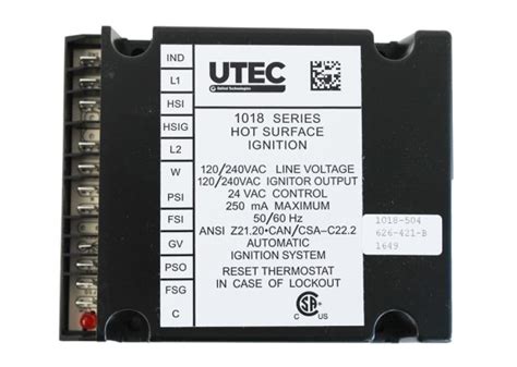 Nordyne 626421R Hot Surface Ignitor Control - www.homedirectoutlet.com