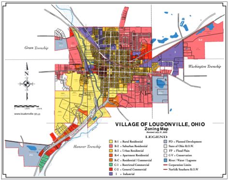 Loudonville Zoning Map - final rev. 7-31-2022 cy - Village of Loudonville