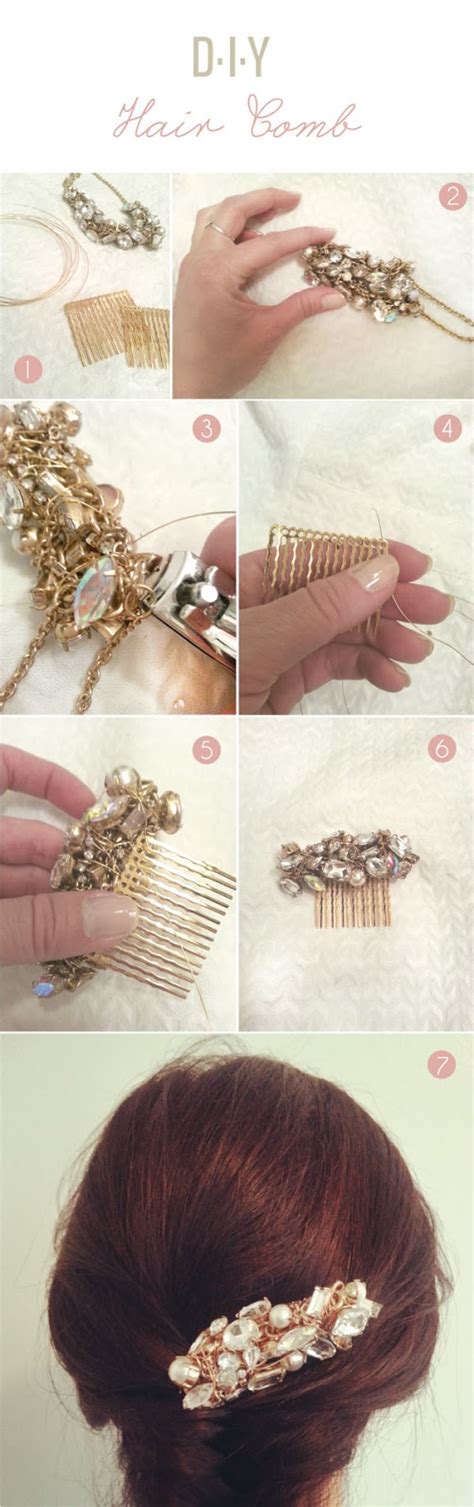 West end girl: DIY- making a hair comb