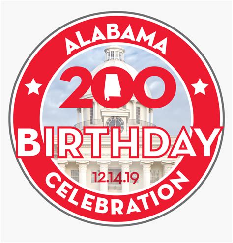 Alabama 200 Birthday Celebration Logo" Class="img - Alabama 200 Bicentennial Celebration, HD Png ...