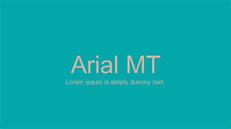 Arial MT Font Family : Download Free for Desktop & Webfont