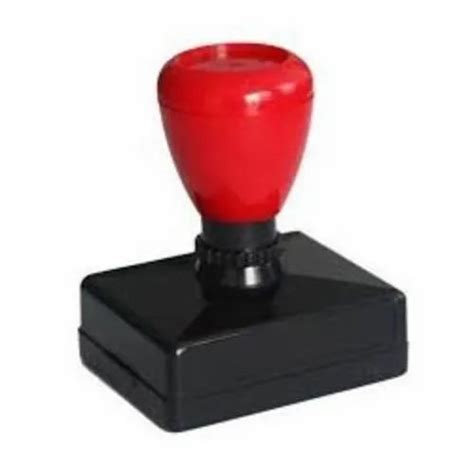 Plastic Rubber Stamps, for Office, Size: 15 X 8 Mm at Rs 50/piece in Indore