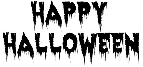 Download Happy Halloween Text Transparent Background HQ PNG Image | FreePNGImg
