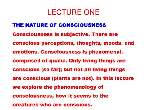 PPT - Philosophy and Science of Consciousness PowerPoint Presentation, free download - ID:8898681