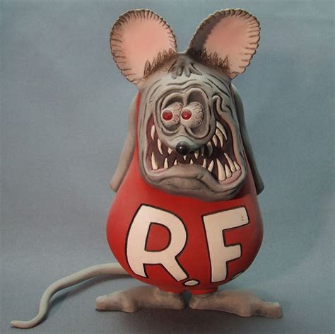 Rat Fink model kit. Built & painted by Bill Harrison | Plastic model kits, Model kit, Wacky