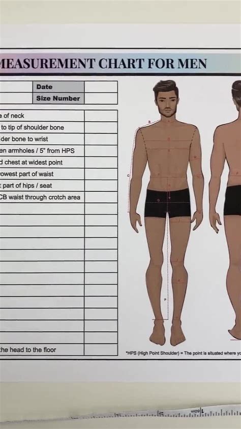 Beachbody Measurement Chart For Men