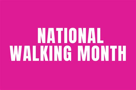 National Walking Month Challenge - Walk This May — ecoACTIVE ...