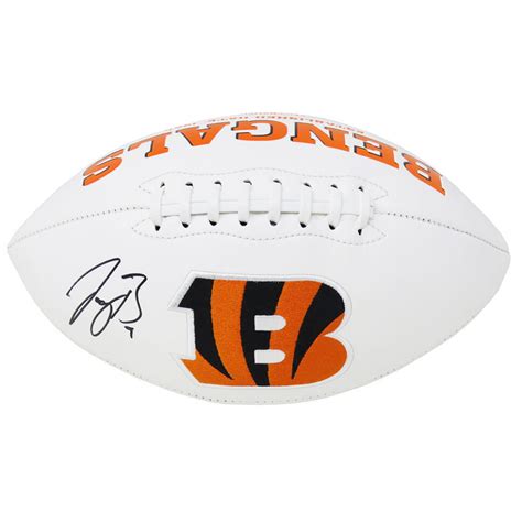 Joe Burrow Signed Bengals Logo Football (Fanatics) | Pristine Auction