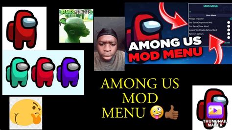 AMONG US MOD MENU (LINK IN DESC For IPhone android and pc) - YouTube