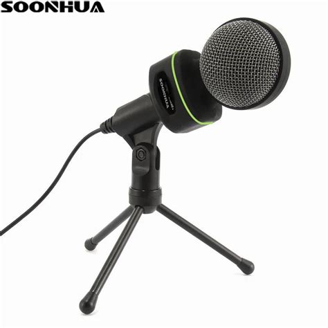 New Professional USB Podcast Condenser Highly Sensitive Microphone PC Recording MIC with Stand ...