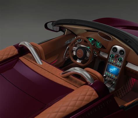 Spyker B6 Venator Spyder Concept - Interior - Car Body Design