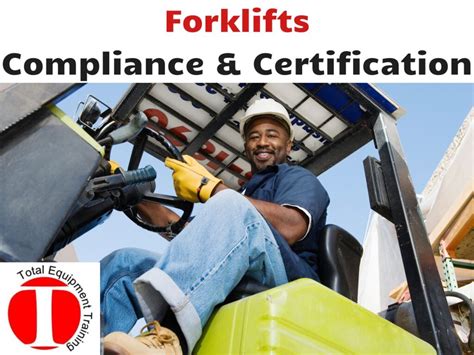 OSHA Compliance Forklift Training & Forklift Certification - TET