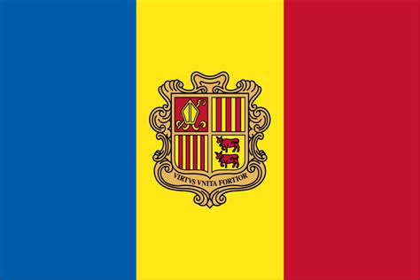 Imagehub: Andorra Flag HD Free Download