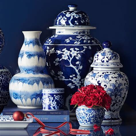 Blue and White Chinese Porcelain Vases & Ginger Jars | Driven by Decor