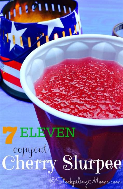 7 Eleven Copycat Cherry Slurpee Recipe | Recipe | Slurpee, Recipes, Yummy drinks