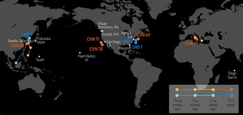 U.S. Naval Update Map: April 6, 2023