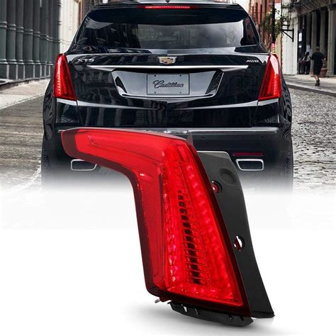 Amazon.com: ACANII - For 2017 2018 2019 Cadillac XT5 All Red Lens LED Tail Light Brake Lamp ...