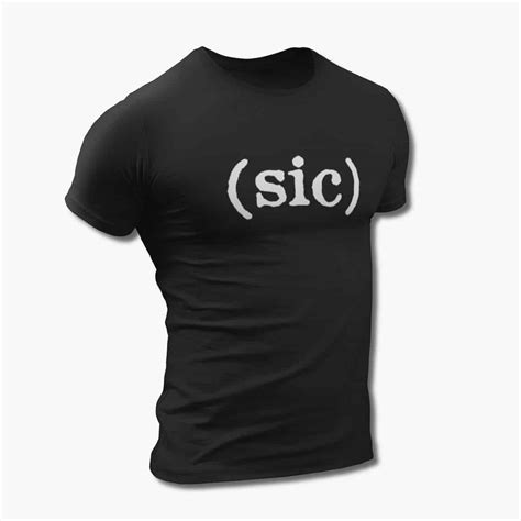 Sic Band T-Shirt, (sic) Logo Black Tee Shirt, Death Metal Merchandise ...