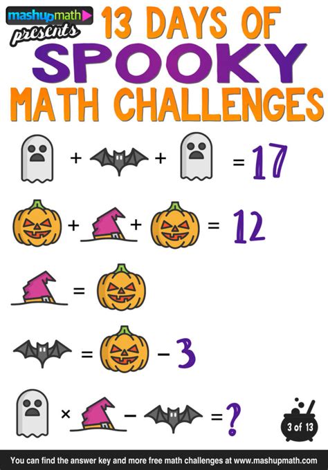 Halloween Riddles Worksheet For 5th Graders With Answers ...