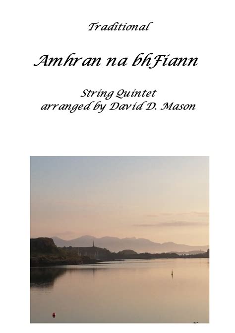 Amhràn na bhFiann Sheet Music | David Mason | String Ensemble