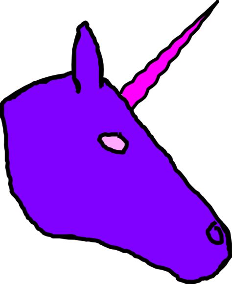 Unicorn Purple Big Clip Art at Clker.com - vector clip art online, royalty free & public domain