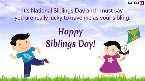 National Siblings Day 2019: Funny Quotes, GIF Images, and SMS Messages ...