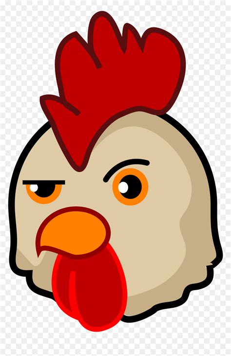 Chicken Head Clipart