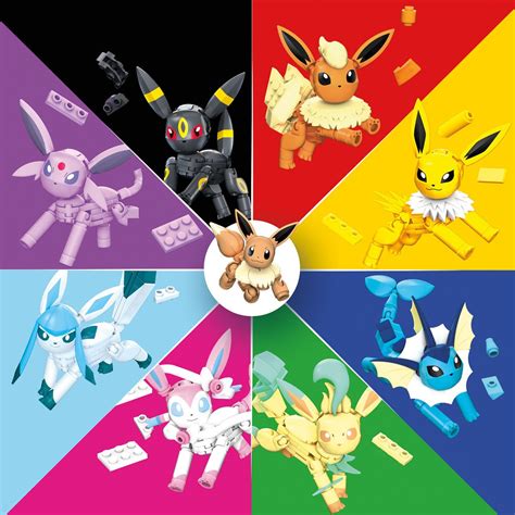 Mega Construx Pokemon Every Eevee Evolution Pack