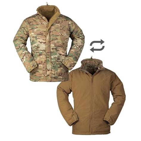 Cold weather jacket reversible multitarn-dark coyote L - BFG Outdoor