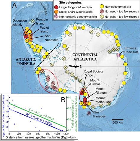 Antarctica Volcano Map