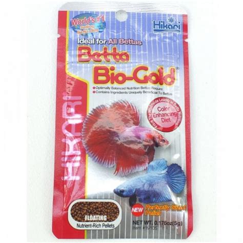 5g Betta Hikari Bio Gold Floating Aquarium Fish Food Pellets