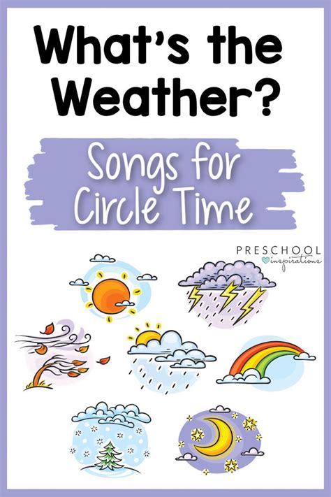 Weather Songs for Kids | Weather song, Preschool weather, Weather ...