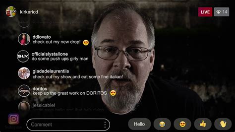 Kirk Instagram LIVE Feed - YouTube