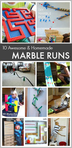 10+ Awesome Homemade Marble Runs - Buggy and Buddy