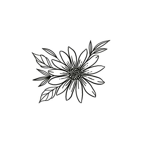 Daisy tattoo designs, Tattoos, Simple flower tattoo