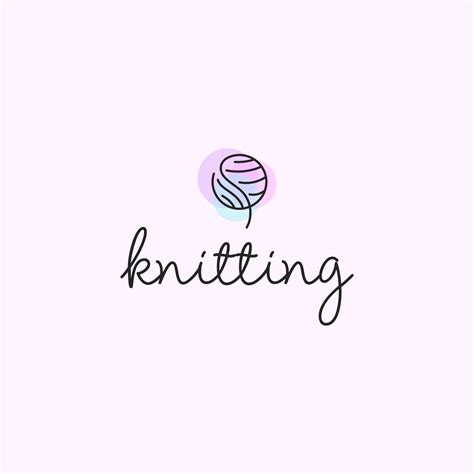 Free Knitting Logo Design | Frebers