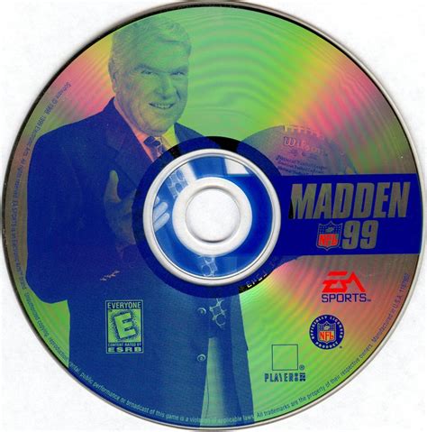 Madden NFL 99 (1998) Windows box cover art - MobyGames