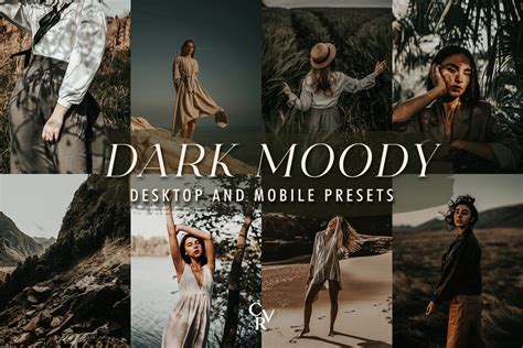 10 Dark Moody Lightroom Presets - Design Cuts