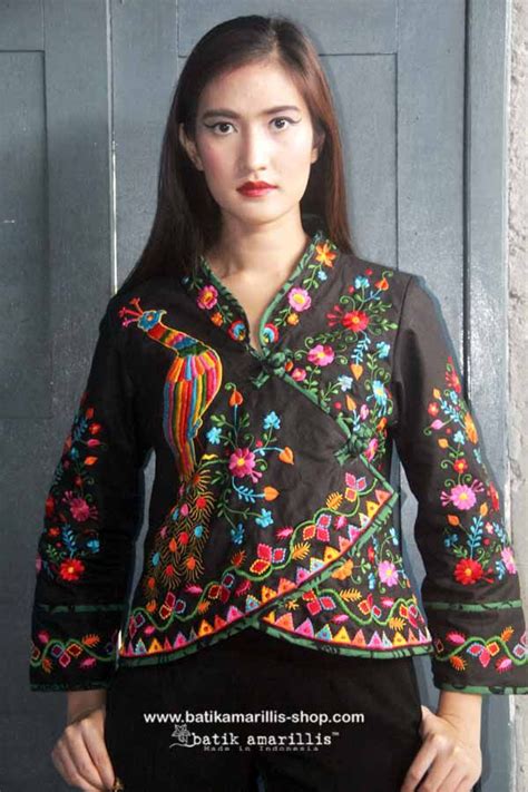 Batik Amarillis Made in Indonesia proudly presents Batik Amarillis's Joyluck jacket in lovely ...