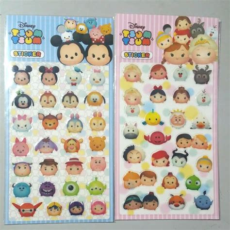 Tsum Tsum Stickers, Hobbies & Toys, Stationery & Craft, Craft Supplies & Tools on Carousell