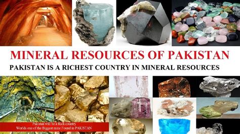 Minerals Resources of Pakistan and their uses|Pakistan is a richest ...