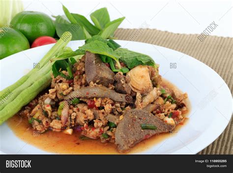 Thai Ground Pork Salad Image & Photo (Free Trial) | Bigstock