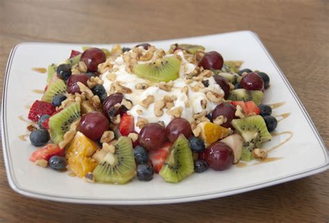 Fruit & Nut Salad | Wishes and Dishes