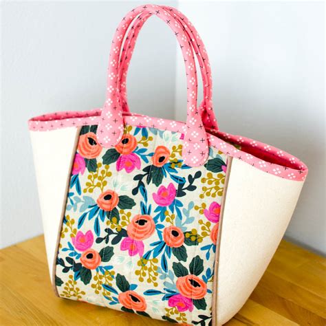 14 Free Tote Bag Patterns You Can Sew in a Day! (plus tips to make it happen) — SewCanShe | Free ...