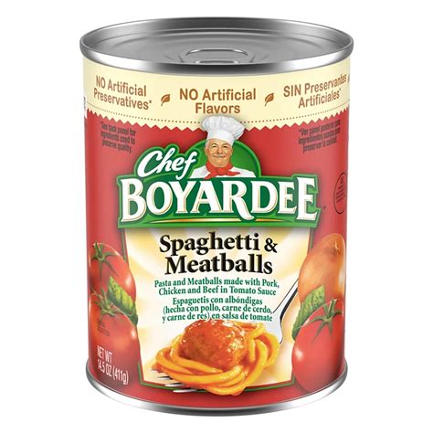 Chef Boyardee Spaghetti and Meatballs - Shop Pantry Meals at H-E-B