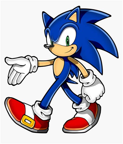 Sonic Clip Art - Sonic The Hedgehog Character, HD Png Download - kindpng