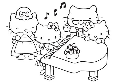 Piano Coloring Pages - Best Coloring Pages For Kids Music Coloring ...